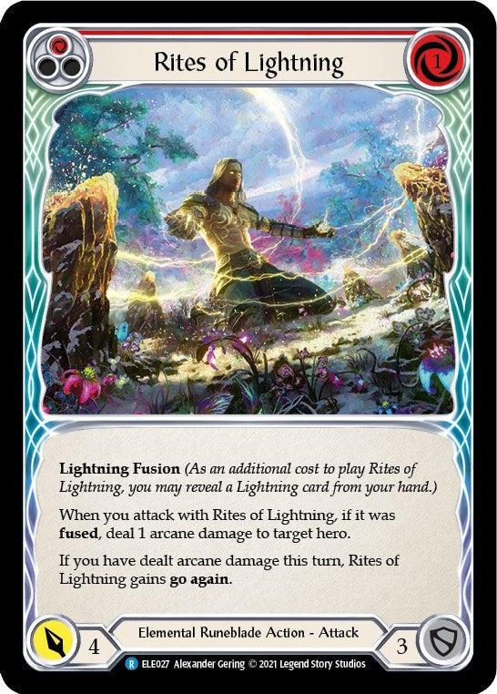 Image for Rites of Lightning (Red) [Blitz Deck: Tales of Aria - Briar]