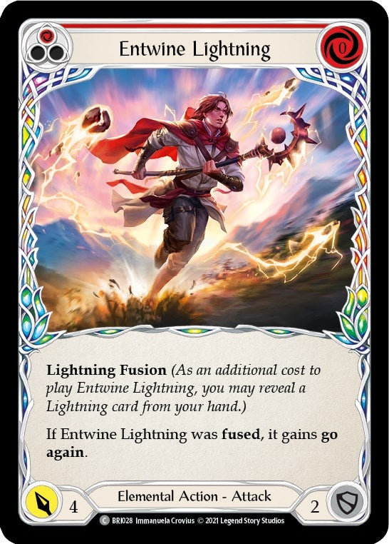 Image for Entwine Lightning (Red) [Blitz Deck: Tales of Aria - Briar]