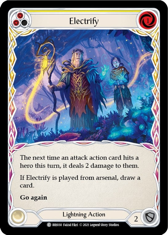 Image for Electrify (Yellow) [Blitz Deck: Tales of Aria - Briar]
