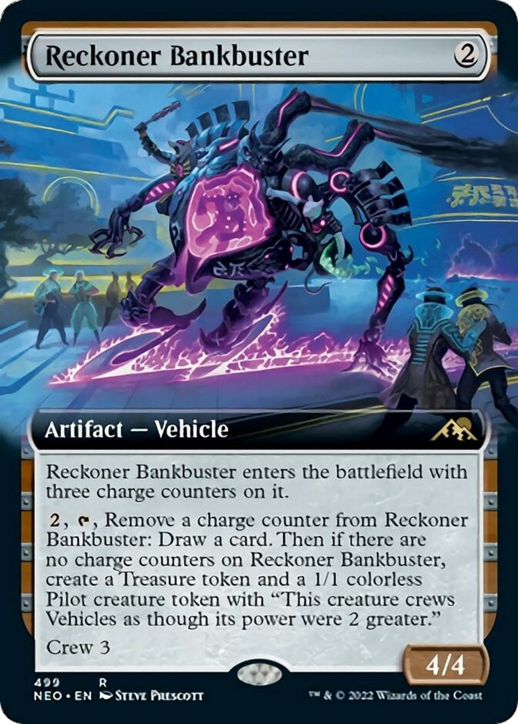 Reckoner Bankbuster Extended Art (499) [NEO]