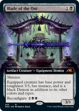 Blade of the Oni Extended Art (453) [NEO]