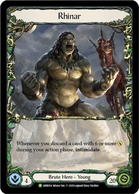 Image for Rhinar - HER054 [Flesh and Blood: Promo Cards]