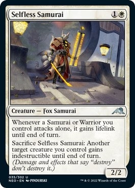 Selfless Samurai (35) [NEO]