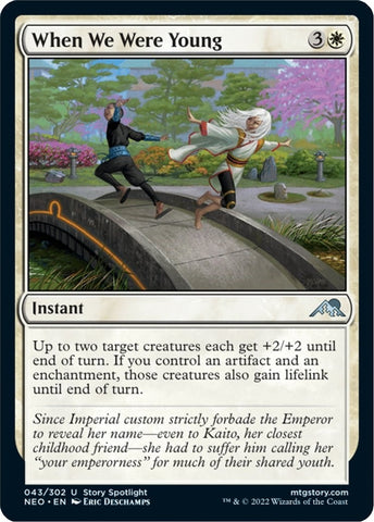 When We Were Young [Kamigawa: Neon Dynasty]