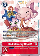 Image for Red Memory Boost! - P-035 (Next Adventure Box Promotion Pack) [Digimon Promotion Cards]