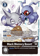 Image for Black Memory Boost! - P-039 (Next Adventure Box Promotion Pack) [Digimon Promotion Cards]