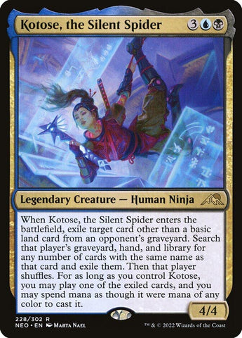 Kotose, the Silent Spider [Kamigawa: Neon Dynasty]