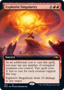 Explosive Singularity (Extended Art) [Kamigawa: Neon Dynasty]