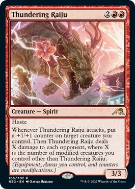 Thundering Raiju (166) [NEO]