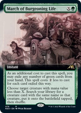 March of Burgeoning Life Extended Art (479) [NEO]