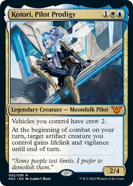 Kotori, Pilot Prodigy [Kamigawa: Neon Dynasty Commander]