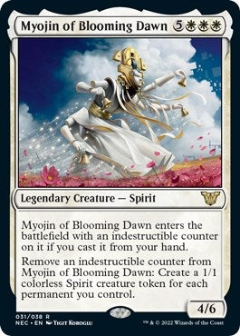 Myojin of Blooming Dawn [Kamigawa: Neon Dynasty Commander]