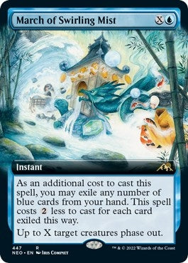March of Swirling Mist Extended Art (447) [NEO]