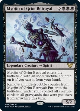 Myojin of Grim Betrayal [Kamigawa: Neon Dynasty Commander]