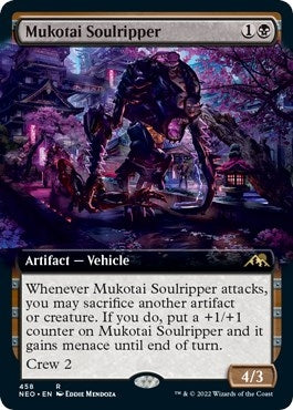 Mukotai Soulripper (Extended Art) [Kamigawa: Neon Dynasty]