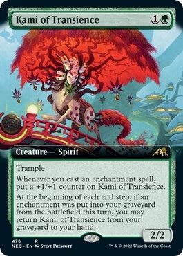 Kami of Transience Extended Art (476) [NEO]