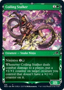 Coiling Stalker (Showcase Ninja) [Kamigawa: Neon Dynasty]