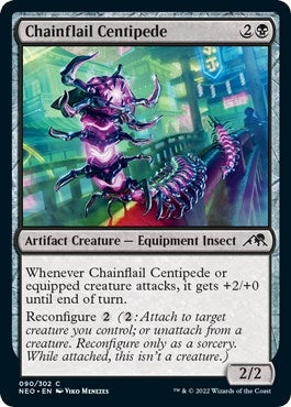 Chainflail Centipede [Kamigawa: Neon Dynasty]