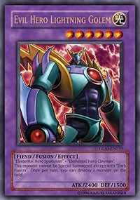 Evil Hero Lightning Golem (GLAS-EN039) [GLAS]