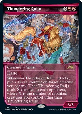 Thundering Raiju Showcase (389) [NEO]