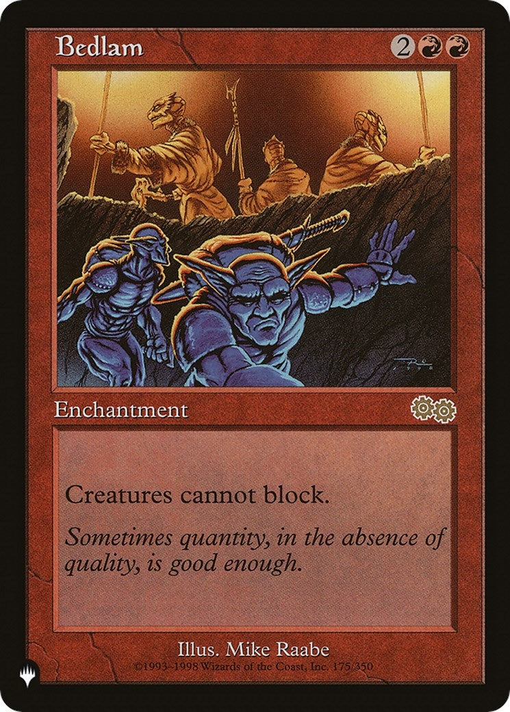 Bedlam (175) [LIST]