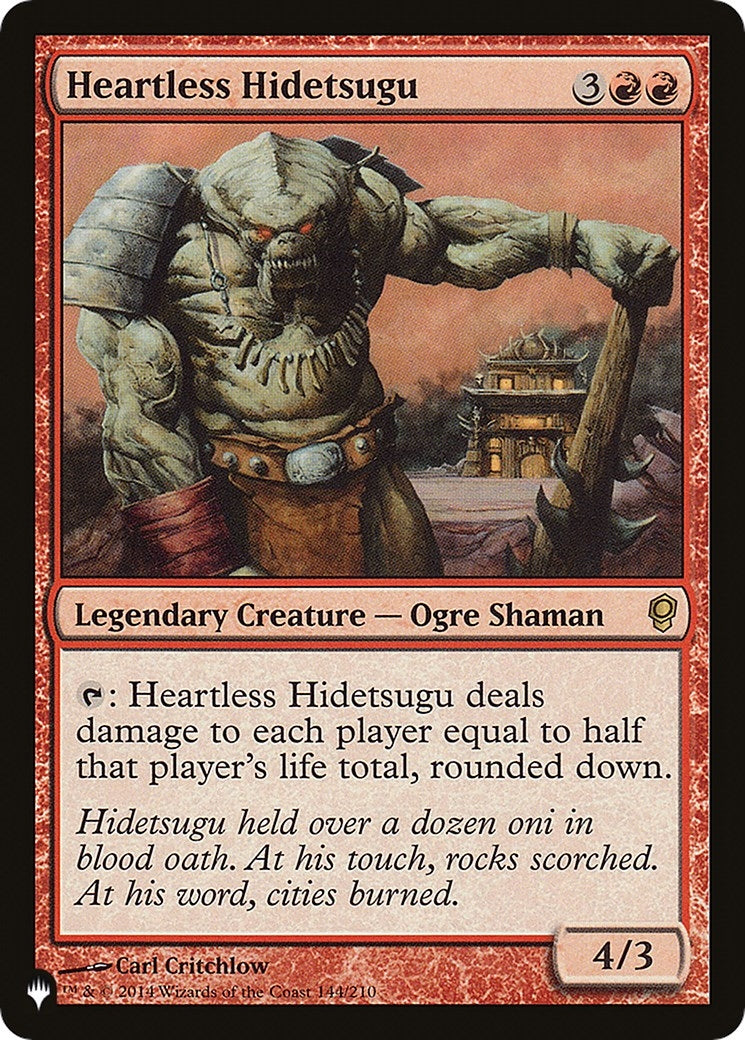 Heartless Hidetsugu (144) [LIST]