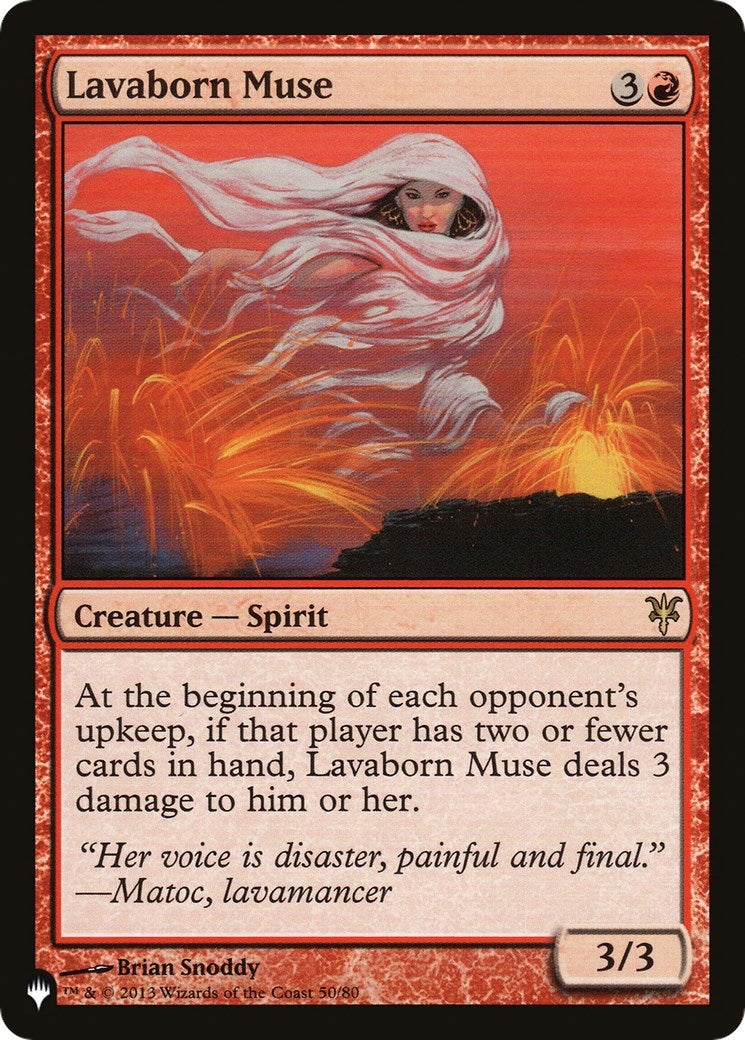 Lavaborn Muse (50) [LIST]