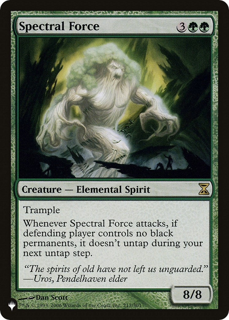 Spectral Force (217) [LIST]