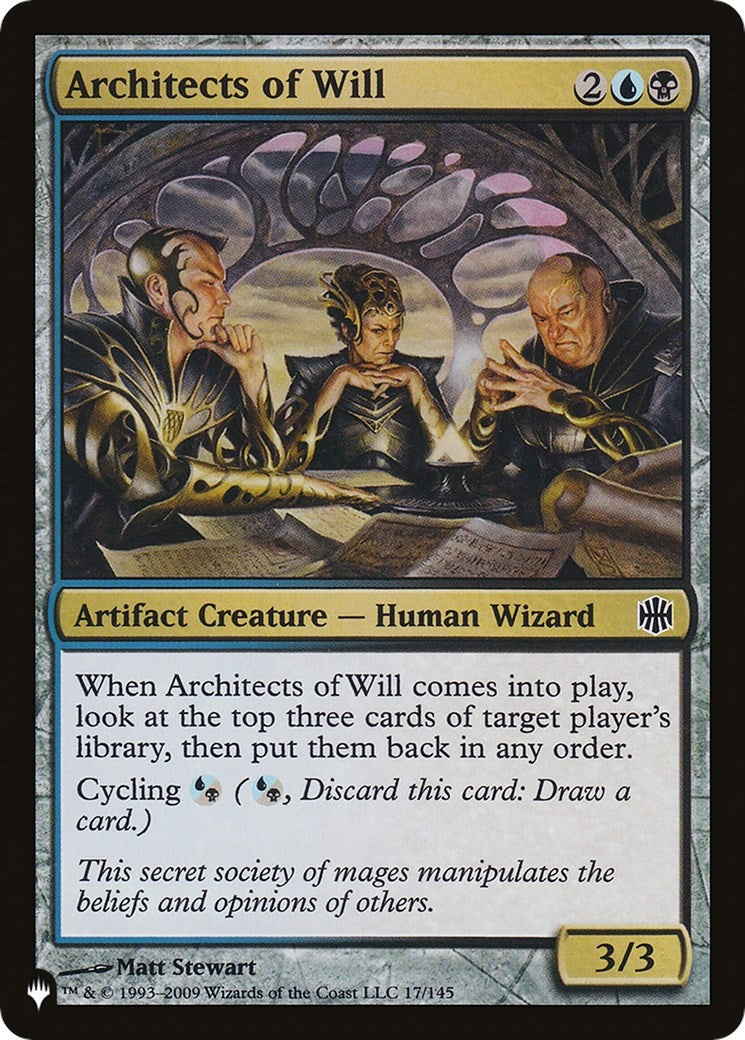 Architects of Will (17) [LIST]