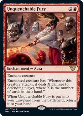 Unquenchable Fury [Kamigawa: Neon Dynasty Commander]