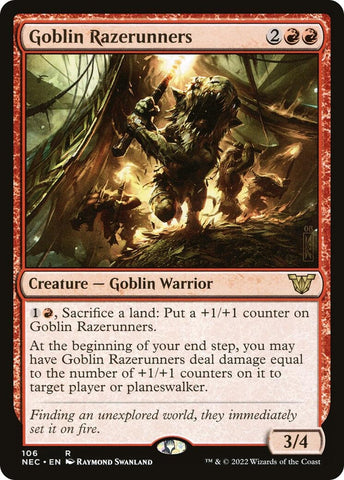 Goblin Razerunners (106) [NEC]