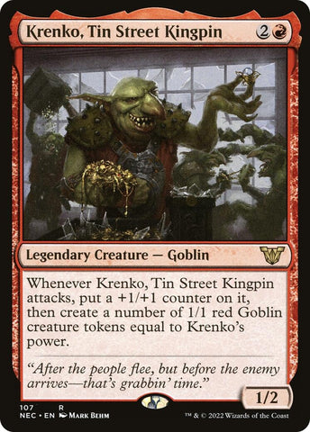 Krenko Tin Street Kingpin (107) [NEC]