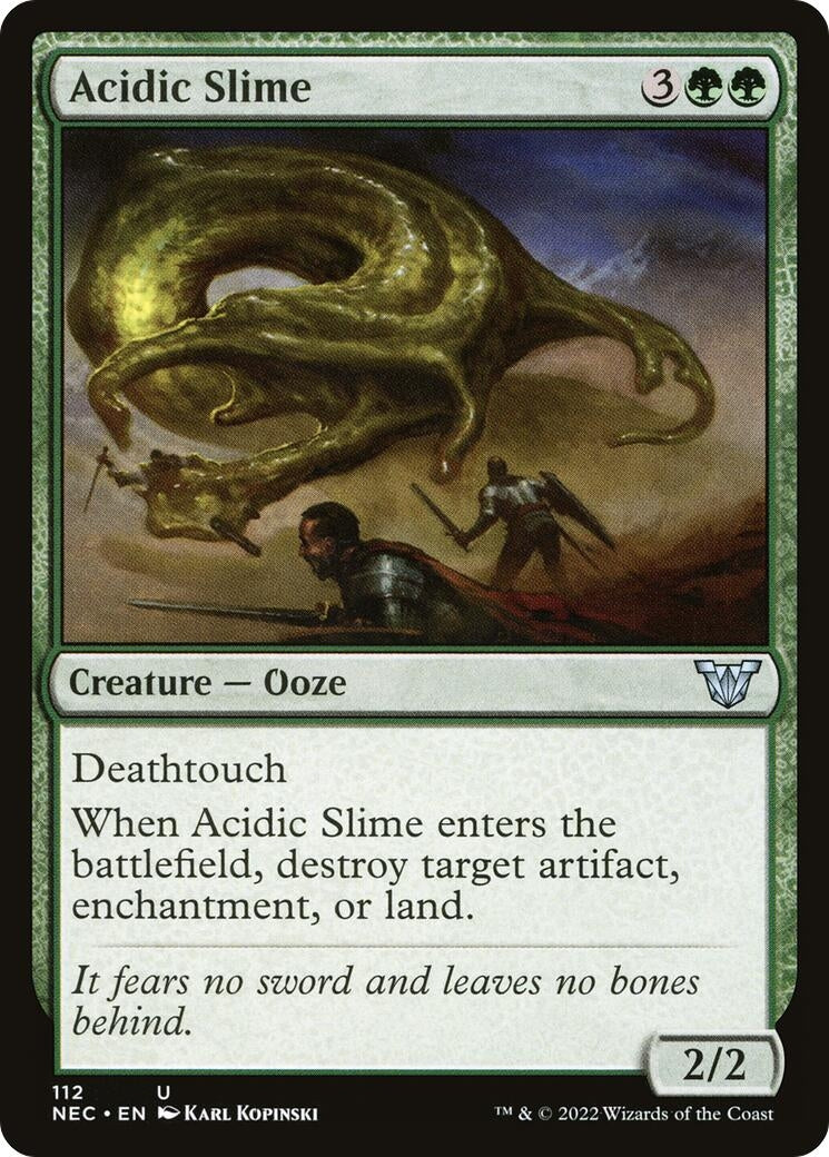 Acidic Slime (112) [NEC]