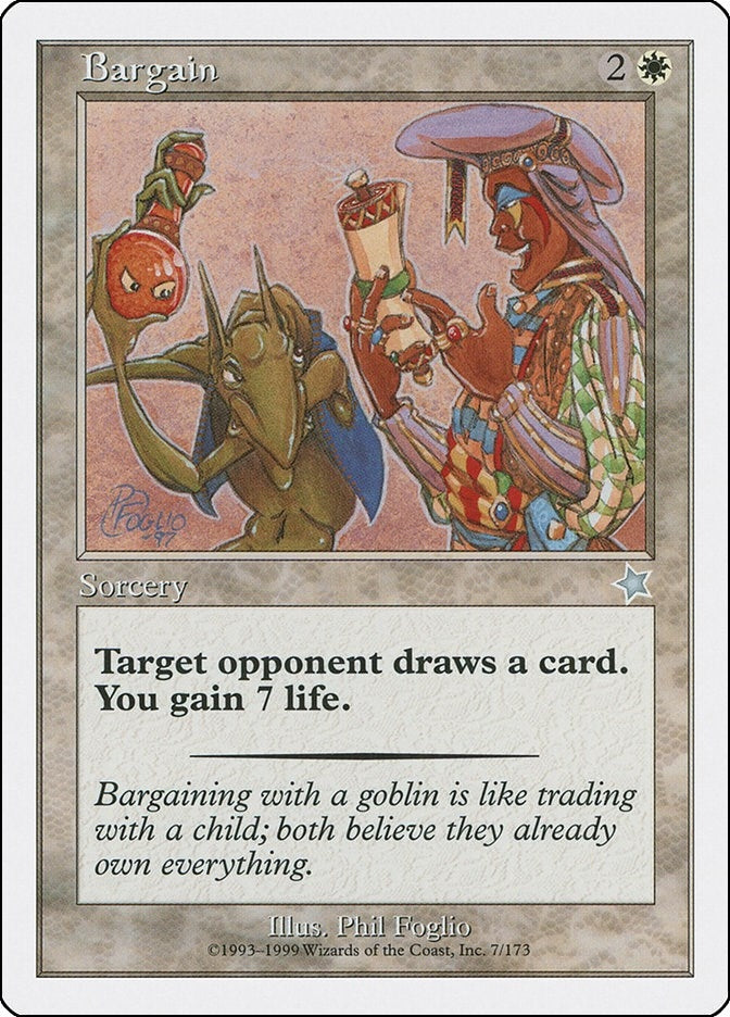 Bargain (7) [S99]