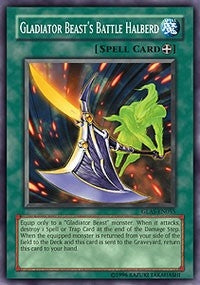 Gladiator Beasts Battle Halberd (GLAS-EN055) [GLAS]