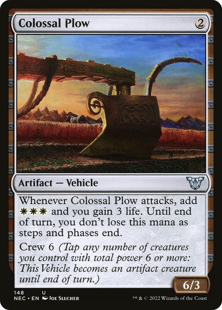 Colossal Plow (148) [NEC]
