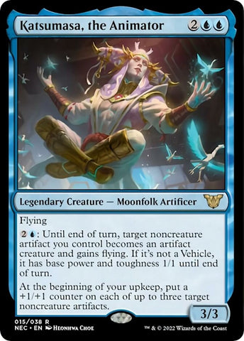 Katsumasa, the Animator [Kamigawa: Neon Dynasty Commander]