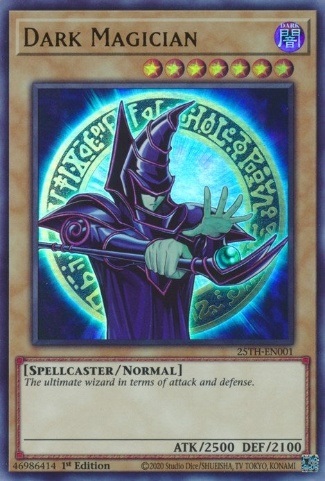 Dark Magician (25TH-EN001) [BACH]