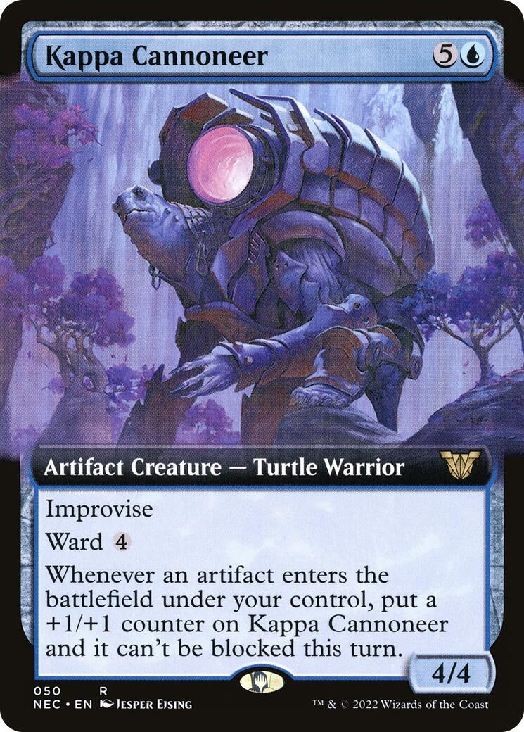 Kappa Cannoneer Extended Art (50) [NEC]