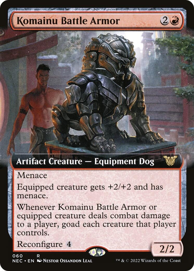 Komainu Battle Armor Extended Art (60) [NEC]