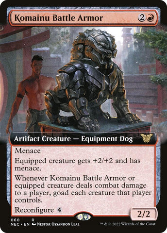 Komainu Battle Armor Extended Art (60) [NEC]