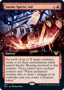 Smoke Spirits' Aid (Extended Art) [Kamigawa: Neon Dynasty Commander]