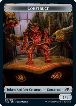 Construct 015 Blood 017 Double sided Token Challenger 2022 [UMP]