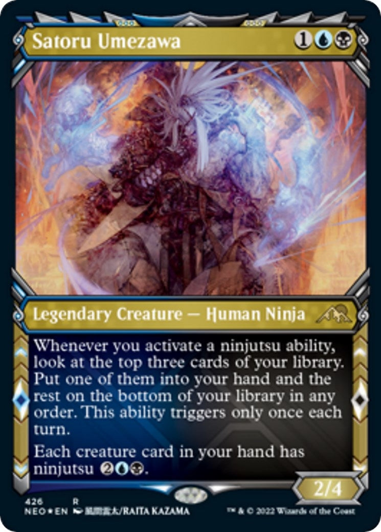 Satoru Umezawa Showcase Foil Etched (426) [NEO]