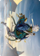 Moonfolk Puzzlemaker Art Card [Kamigawa: Neon Dynasty Art Series]
