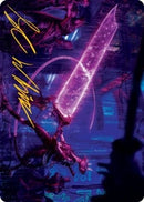 Enormous Energy Blade Art Card Gold Stamped Signature (16) [ASNEO]