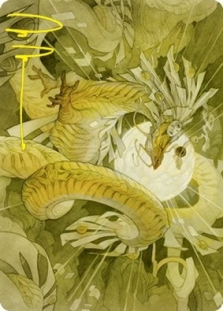 Brilliant Restoration Art Card Gold Stamped Signature (22) [ASNEO]