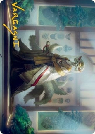 Light Paws Emperors Voice Art Card Gold Stamped Signature (23) [ASNEO]