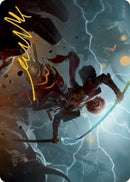 Raiyuu Storms Edge Art Card Gold Stamped Signature (31) [ASNEO]