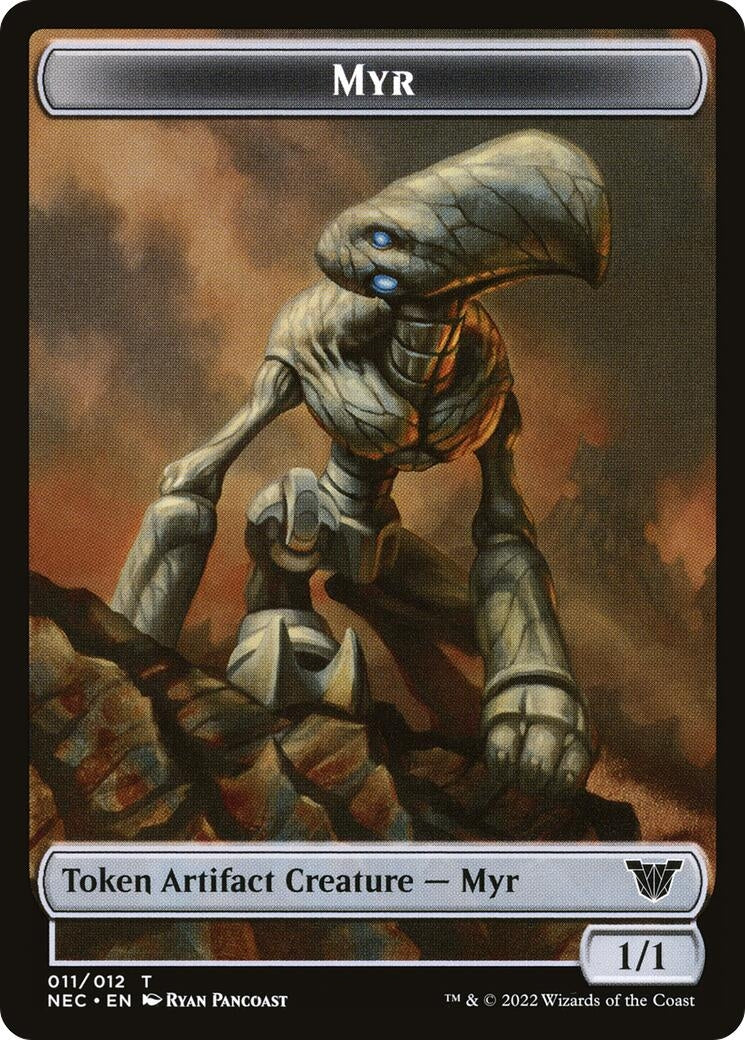 Myr Spirit Double sided Token [NEC]